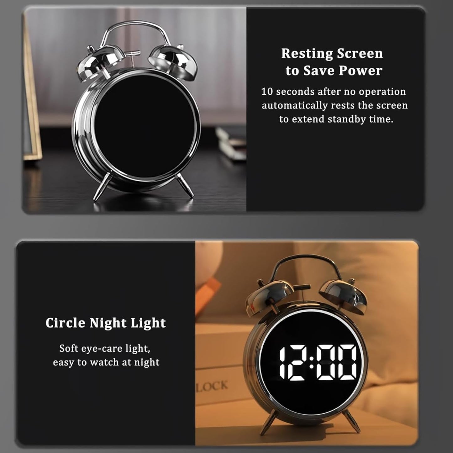 WakeMate Digital Alarm Clock
