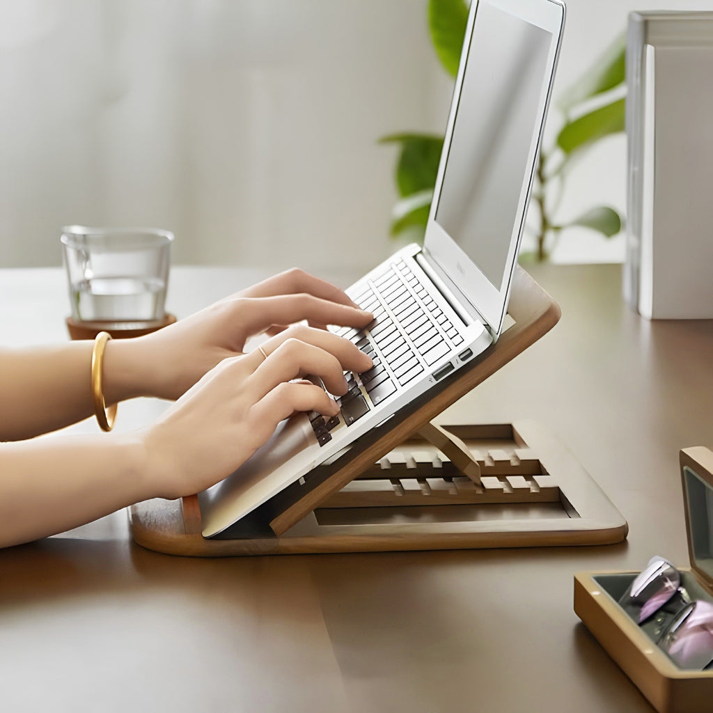 Tiltory Wooden Laptop Stand