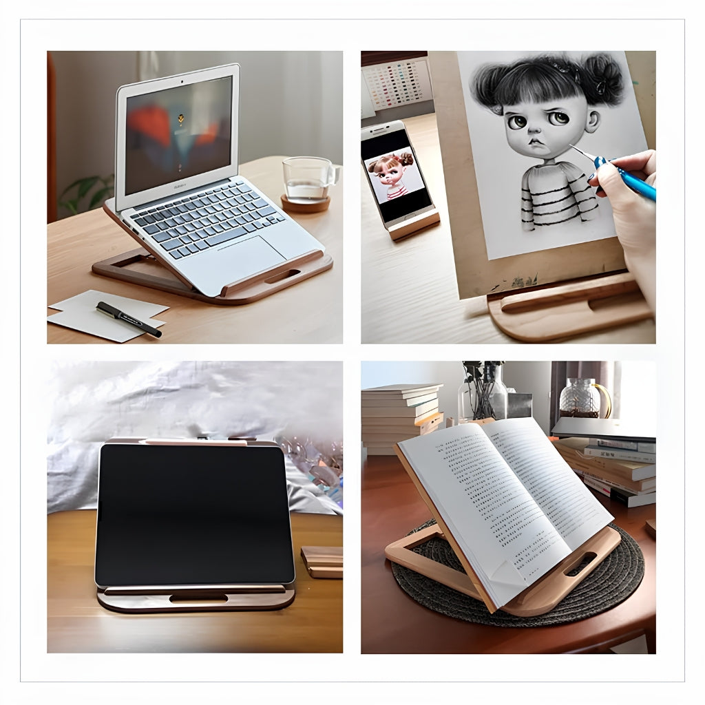 Tiltory Wooden Laptop Stand