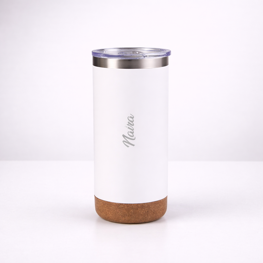 Stainless Steel Coffee Flask with Cork Base
