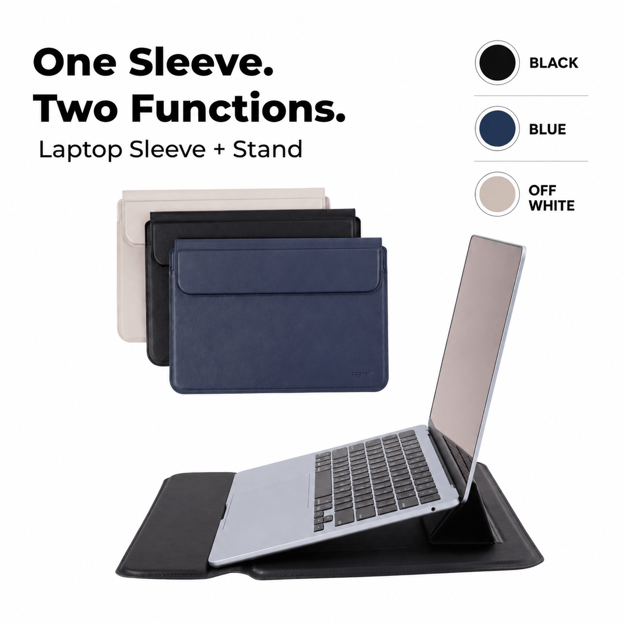 Elevate Pro - Laptop Sleeve with Magnetic Stand