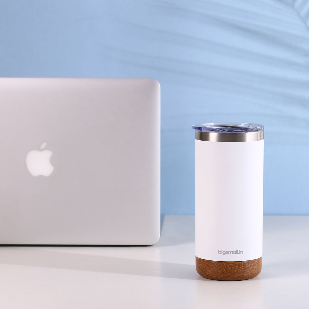 Stainless Steel Coffee Flask with Cork Base