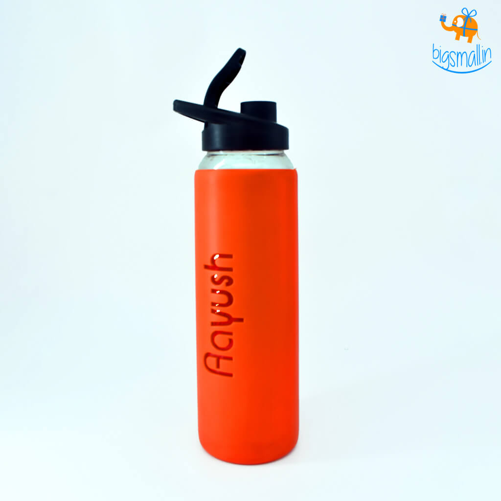 Personalized Name Glass Bottle