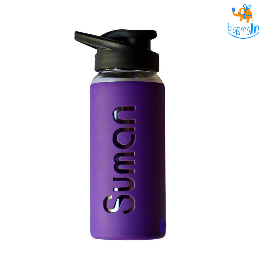 Personalized Name Glass Bottle