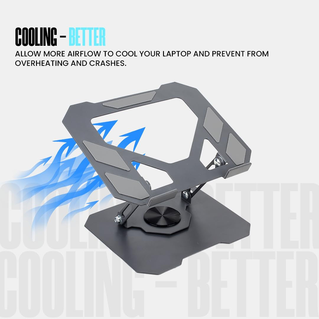 WorkEase Metal Laptop Stand